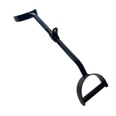 Black Steel Lat Pulldown D Handle Cable Attachment | INSOURCE